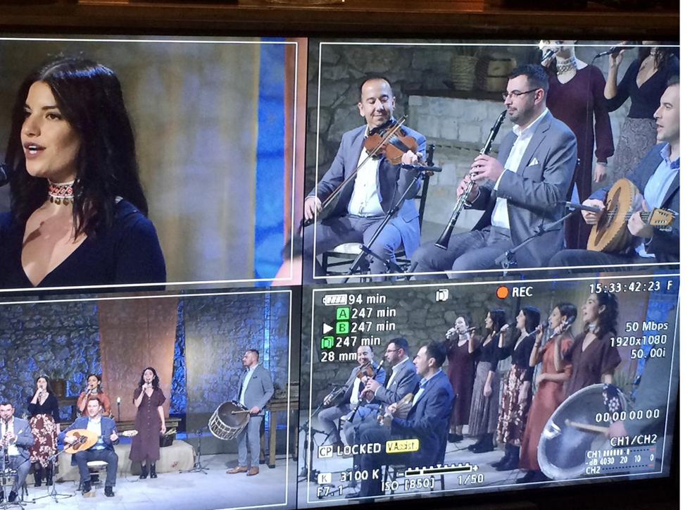 Featured on Greek television