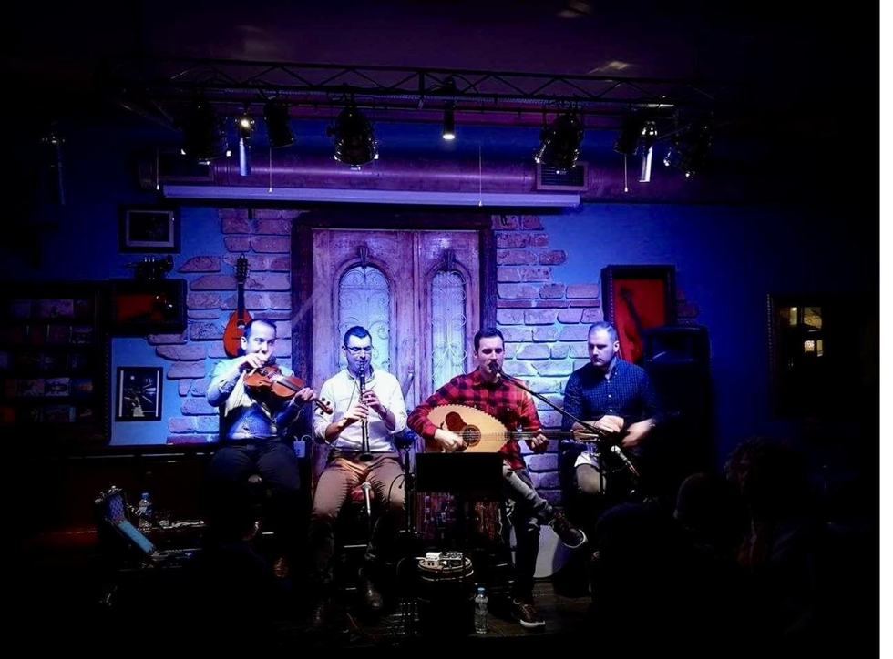 In concert with the ensemble