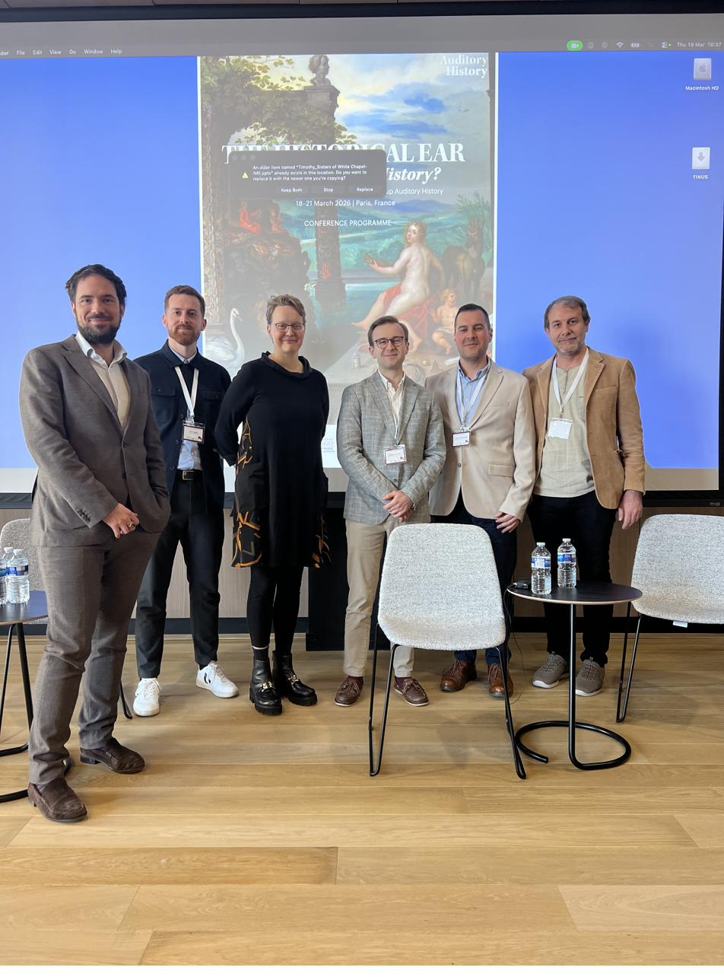 Conference group photograph in Paris